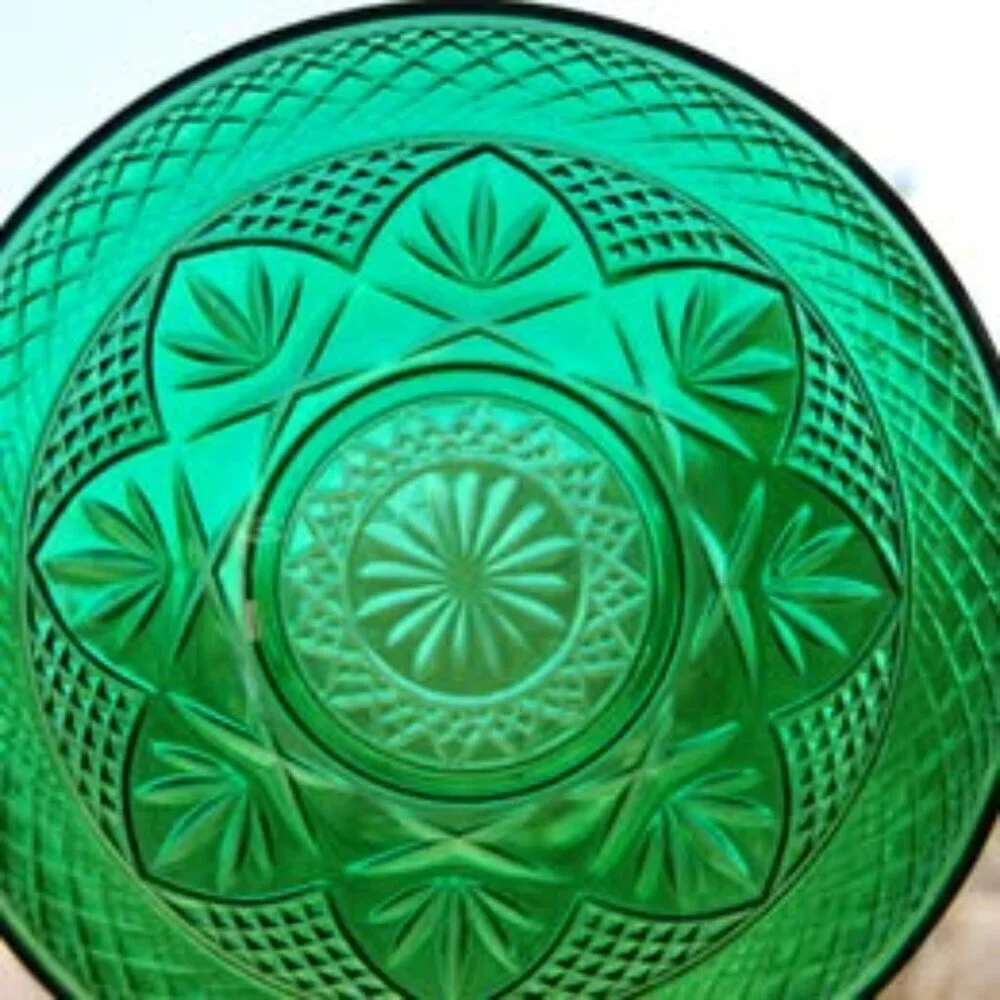 Green Dish Bowl Accent Home Decor
